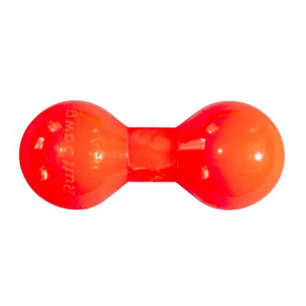 RUFF DAWG - Big Dawg Indestructible Rubber Floating Barbell Chew Toy - Guaranteed For Life - Image 4