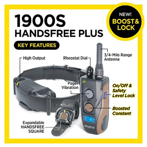 DOGTRA - 1900S Hands Free Plus Boost & Lock Remote Trainer - Image 2