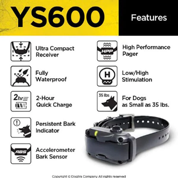 DOGTRA - YS600 No Bark Collar - Image 3