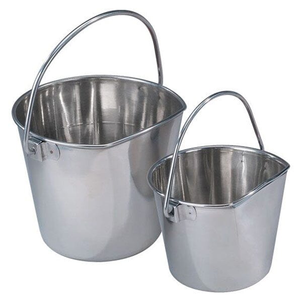 PROSELECT - Flat Sided Heavy Duty Stainless Steel Pails