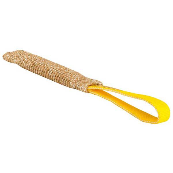 FOR DOG TRAINERS - Jute Bite Tug With Loop Handle - Image 3