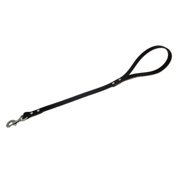 GSS - Heavy Duty Leather Traffic & Control Leash with Stainless-Steel Clasp - Image 4
