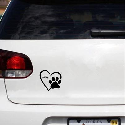 Heart Paw Love - Sticker
