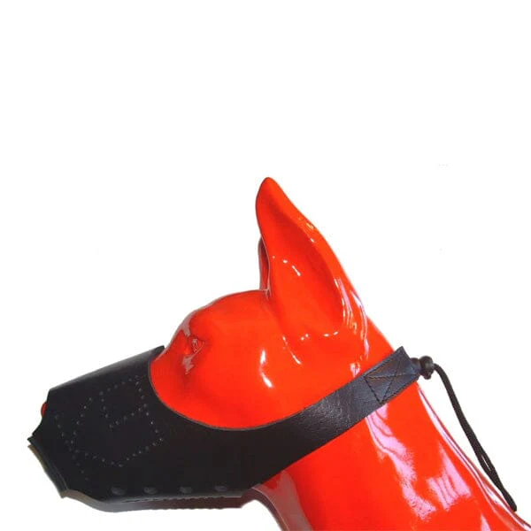 K9 EVOLUTION - SWAT Leather Muzzle - Image 3