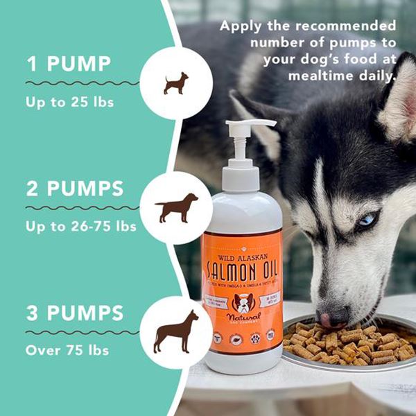 NATURAL DOG COMPANY - Wild Alaskan Salmon Oil - Image 6