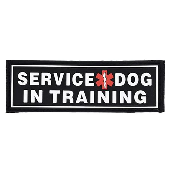 DOGLINE - Pair Of Removable 3D Rubber Dog Harness Patches (3 sizes) - Image 13