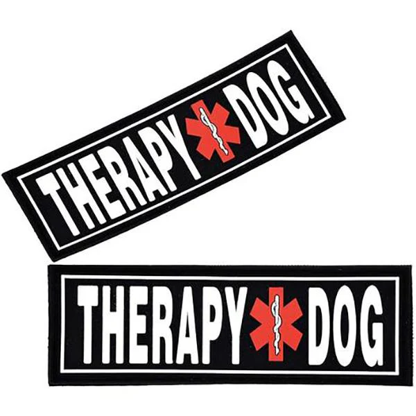 DOGLINE - Pair Of Removable 3D Rubber Dog Harness Patches (3 sizes) - Image 16