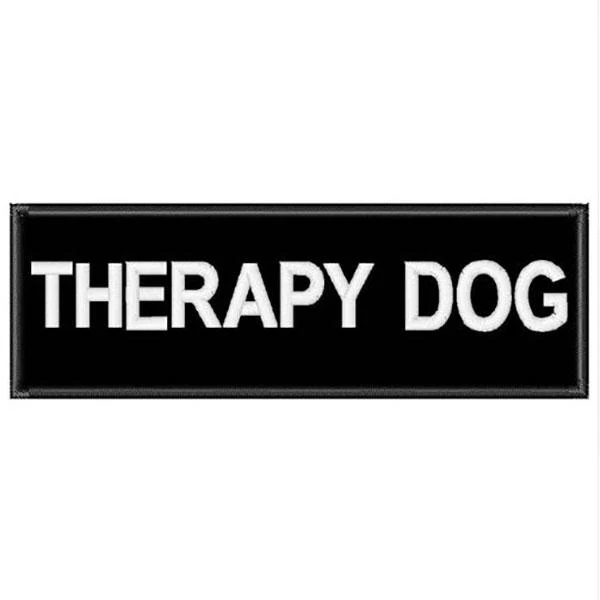 GSS - Pair Of Removable Embroidered Dog Harness Patches - Image 3