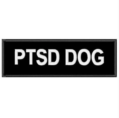 GSS - Pair Of Removable Embroidered Dog Harness Patches - Image 4