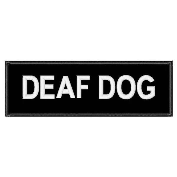 GSS - Pair Of Removable Embroidered Dog Harness Patches - Image 5