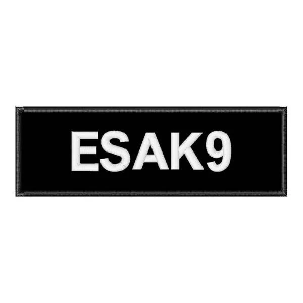 GSS - Pair Of Removable Embroidered Dog Harness Patches - Image 6