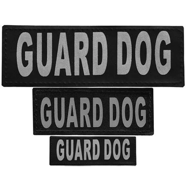 DOGLINE - Pair Of Removable Reflective Dog Harness Patches (3 Sizes) - Image 13