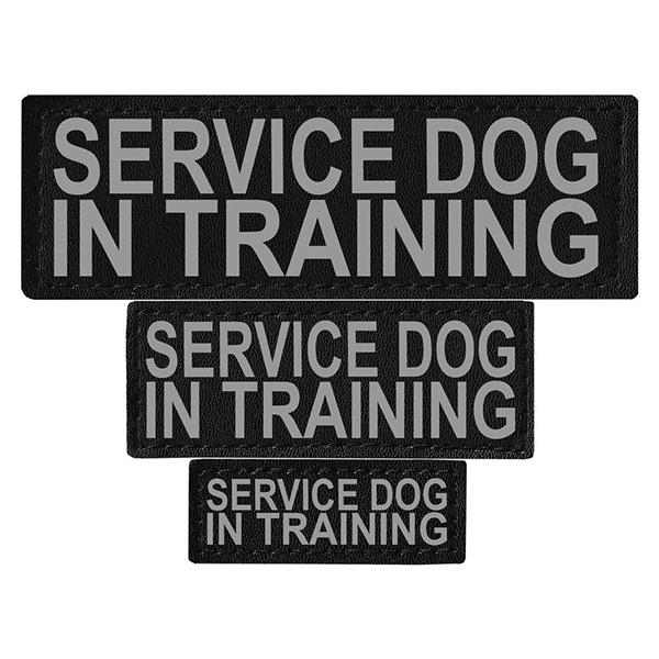 DOGLINE - Pair Of Removable Reflective Dog Harness Patches (3 Sizes) - Image 5