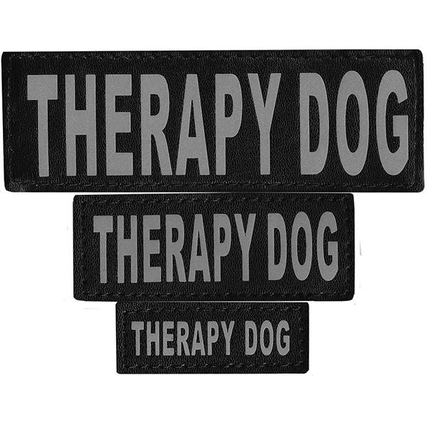 DOGLINE - Pair Of Removable Reflective Dog Harness Patches (3 Sizes) - Image 6