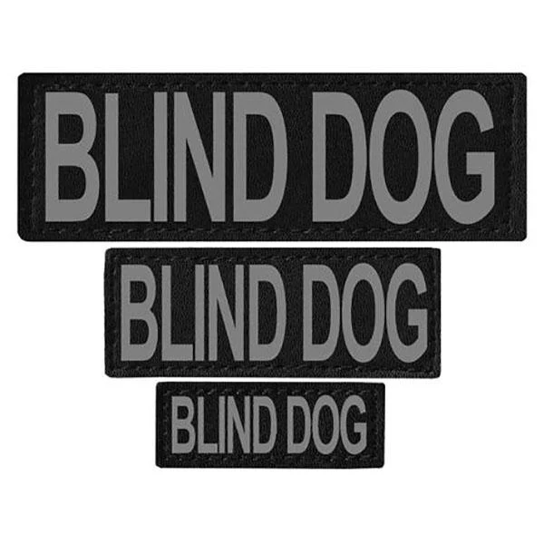 DOGLINE - Pair Of Removable Reflective Dog Harness Patches (3 Sizes) - Image 9