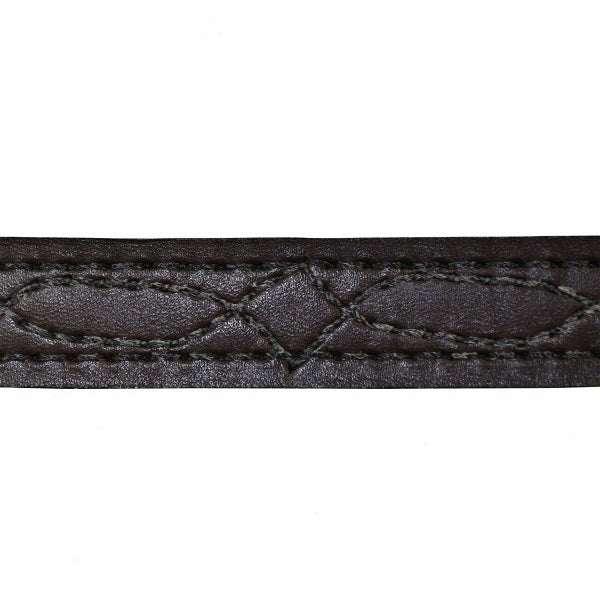 RAY ALLEN - 1" Premier Collar - English Rein Brown Leather - Image 4
