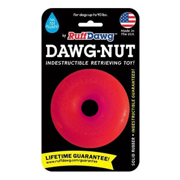 RUFF DAWG - Nut Indestructible Rubber Floating Donut Chew Toy - Guaranteed for Life - Image 12
