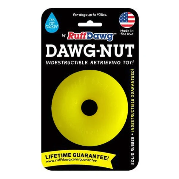 RUFF DAWG - Nut Indestructible Rubber Floating Donut Chew Toy - Guaranteed for Life - Image 13