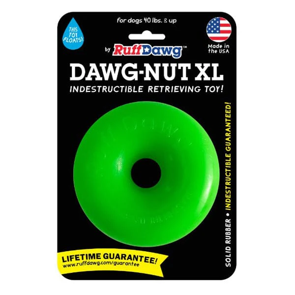 RUFF DAWG - Nut Indestructible Rubber Floating Donut Chew Toy - Guaranteed for Life - Image 14
