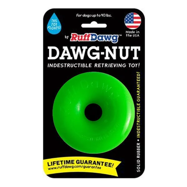 RUFF DAWG - Nut Indestructible Rubber Floating Donut Chew Toy - Guaranteed for Life - Image 9