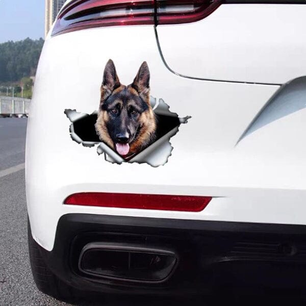 GSD Breaking Out - Sticker 6.5" x 5.5"