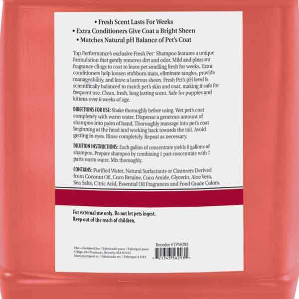 TOP PERFORMANCE - Fresh Pet Shampoo & Conditioner 17oz - Image 3