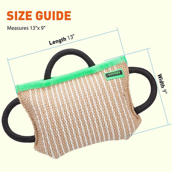 VIPER - Jute Classic Bite Pillow - Image 3