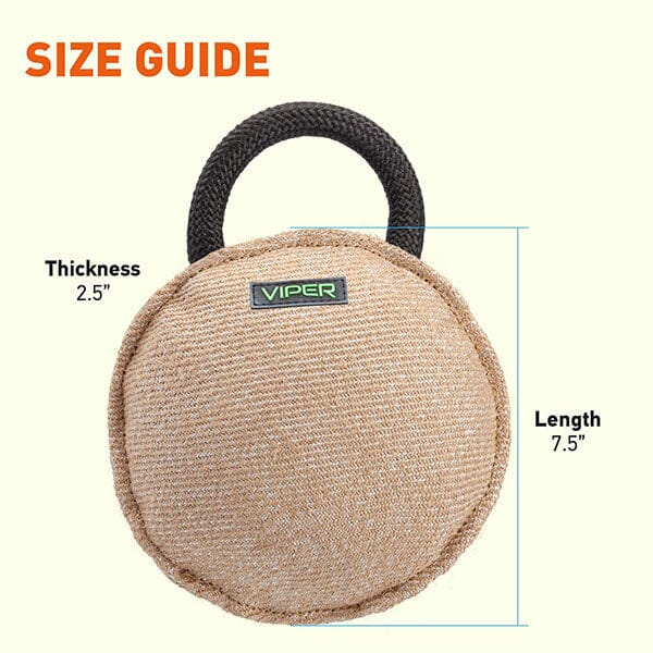 VIPER - Jute Round Bite Pillow - Image 4