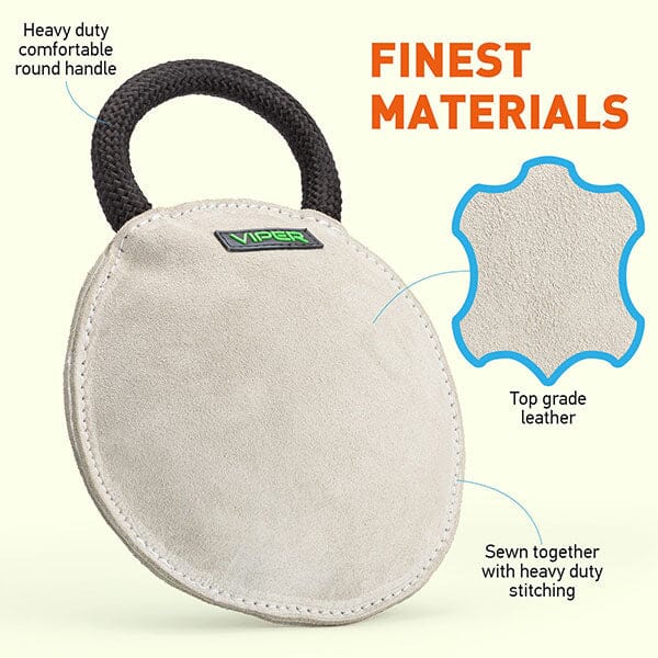 VIPER - Leather Round Bite Pillow - Image 3