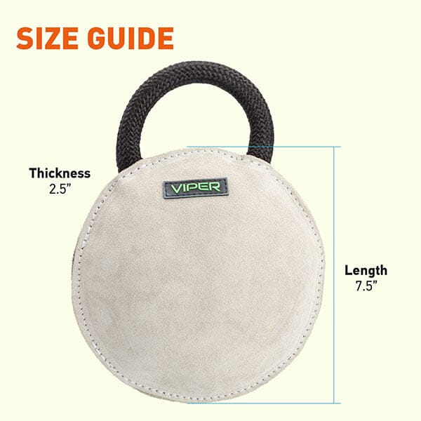 VIPER - Leather Round Bite Pillow - Image 4